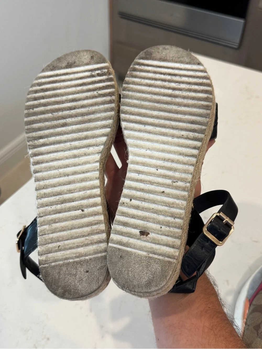 Women's Mae woven espadrille wedge sandals